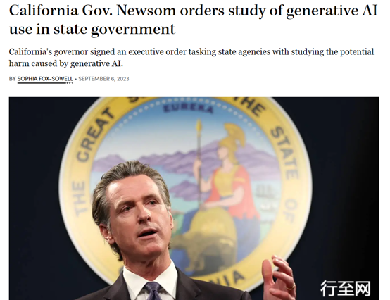 州长Gavin Newsom